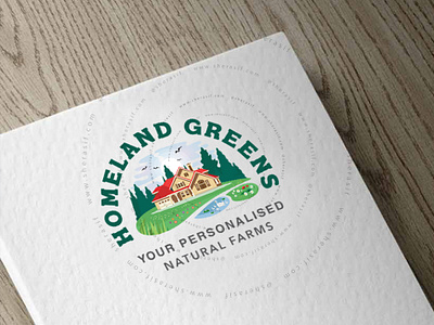 HomeLand Greens [Logo] logo