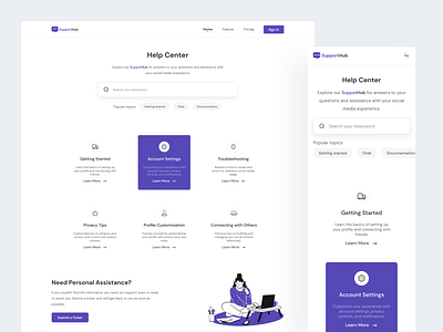 Help Center graphic design help center interaction design resposive ui ui ui design web design