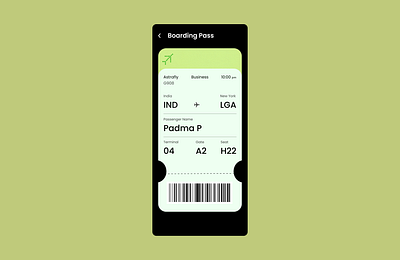 Day 23/100 Boarding Pass 100 day ui challange 23 animation boarding pass branding dailyui dailyui 23 day 23 design graphic design illustration logo plane ticket ui ux vector