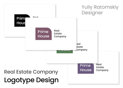 Logotype for real estate company logo logotype real estate