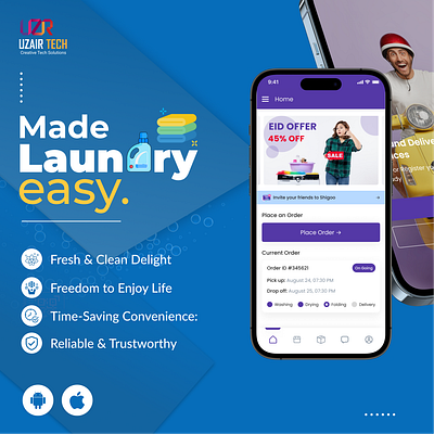 Shigooo | Laundry Cleaning Mobile App android app download app ios app laundry app laundry made easy laundry services mobile app online laundry cleaning ui