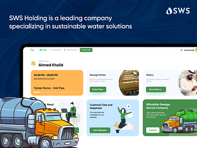 Sewerage Management System app branding dashboard design design saas saas app ui ux web app design