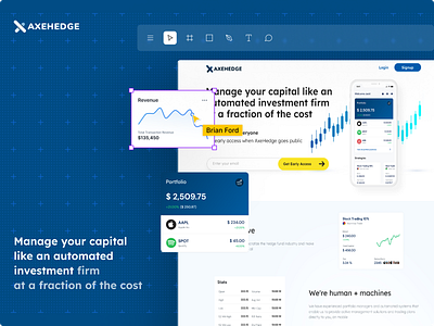 Fintech Portfolio Management SAAS app branding dashboard design design fintech app fintech design graphic design illustration mobile app mobile design saas ui ux