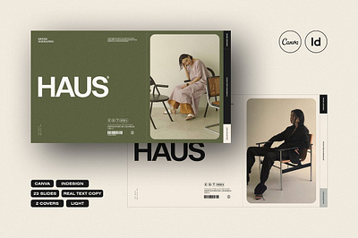 HAUS Brand Guidelines bauhaus brand brand design brand designer brand guide brand strategy branding guidelines collective feminine freyja haus haus brand guidelines identity intentional logo studio studio standard style guide template