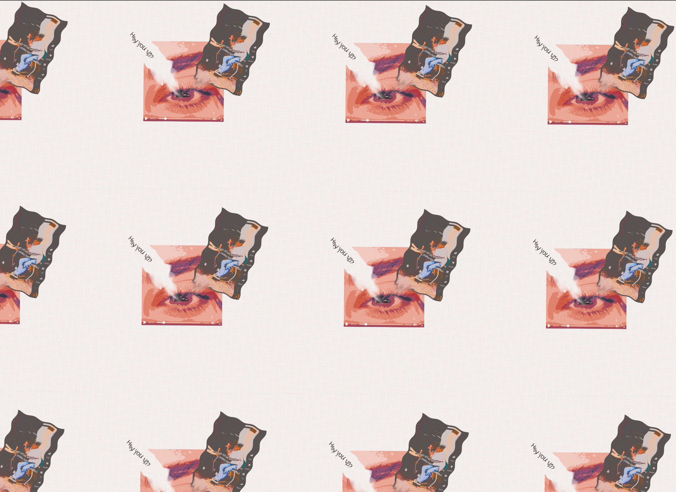 Consumed art design krita pattern design photo edit smudged visual design