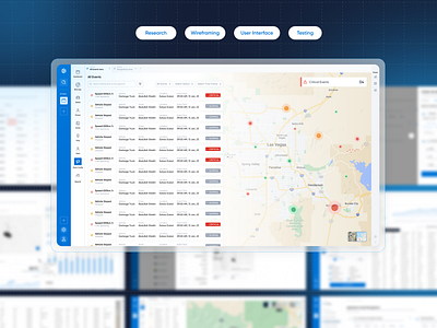 AI Based Mobility Platform app branding dashboard design design graphic design landing page landing page design saas saas design ui ux web app web app design