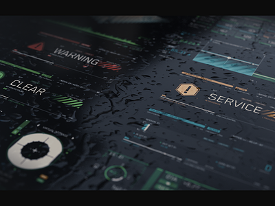 FUI HUD ELEMENTS animation design fui graphic design hud kit motion motion graphics pack screengraphics ue4 ue5 ui ux