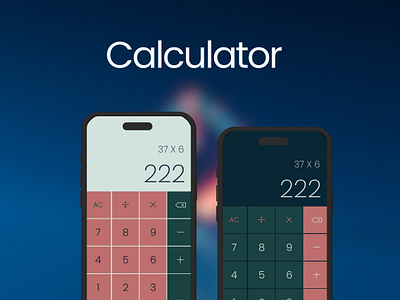 Daily UI Challenge - Day 4 - Calculator appdesign dailyui dailyuichallenge day004 figma ui ux uxfriendly uxui