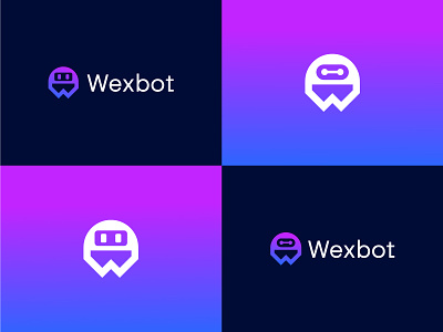 Wexbot logo, bot logo, AI Logo, Robot Logo ai logo bot icon bot logo consulting logo graphic design letter w logo logo logodesigner mini robot logo modern robot logo robot robot face logo robot head logo robot logo technology logo w logo w robot logo w tech logo wex logo