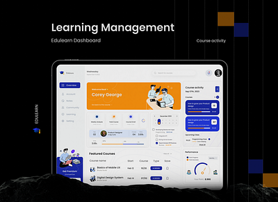 Learning management dashboard I Admin Panel UI Design admin panel admin panel design admin panel ui dashboard design dashboard ui dashboard ui design education managem figma learning dashboard learning dashboard ui learning management dashboard learning management syatem management dashboard management dashboard ui management system ui ui design ui ux ux web portal