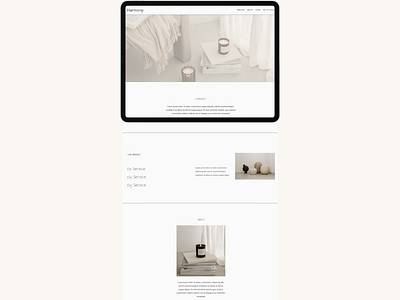 One Page Squarespace Template cv one page premade services squarespace template web webdesign website work