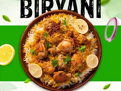 Social Media Food Post Design banners biryani post branding design easy food post food post food posters graphic design photoshop social media food post
