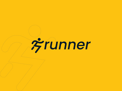 Runner Wordmark logo! best logo brand logo branding design graphic design great logo illustration logo logo design logo idea logo mark logofulio man run runner runner logo vector wordmark logo wordmark logo idea