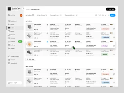 Business Performance CRM UI UX analytics business performance bussiness crm crm design crm performance crm ui dashboard order payment method performance product manage saas ux crm