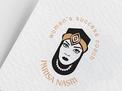 parisa nasri facedesign facelogo fecedesign logo marjanism parisanasri personalbrand successlogo successwoman symbol womanlogo