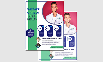 Medical Flyer banner ads banner design flyer design graphic design illustration ui