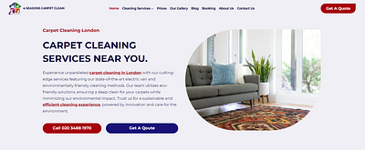 4 Seasons Carpet Clean hero website