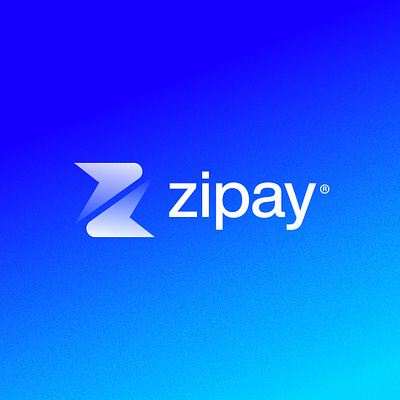 Zipay Logo Design branding branding design icon logo logo logo 2024 logo concept logo design logo ideas wordmark logo
