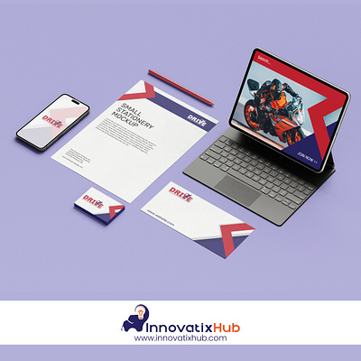 Brand Identity - Drive! advertisingagency brandidentity branding designers digitalagency drive drivedesign drivelogo freelancer graphicdesigner illustrator innovatixhub letterhead logo logobuy logodesigner logos logoshop photoshop stationery