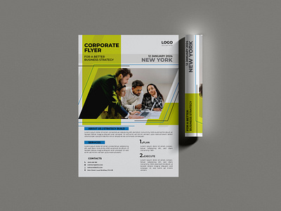 Corporate Flyer Design advertisement animation brand identity branding business business flyer corporate corporate flyer doorhanger flyer flyer design graphic design logo logo design marketing material motion graphics pamphlet poster design social media post design ui