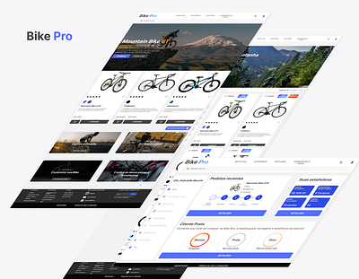 Bike Pro product design ui ux webdesign