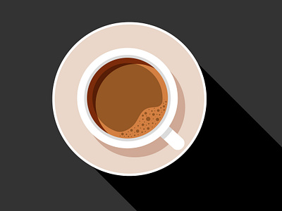 top view of coffee cup black black coffee breakfast brown cafe cappaccino coffee cup foam fresh hot drink latte morning plate restrurant shadow sweet tea top view wake