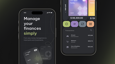 Finance Management App app design finance interface ios management product design ui uiux