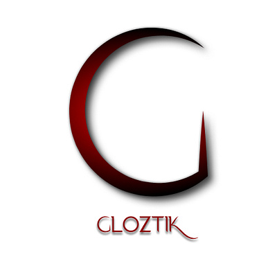 My new website gloztik.com Logo, If you like this give it a like 3d branding graphic design logo ui