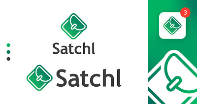 Logo Design for Satchl logo