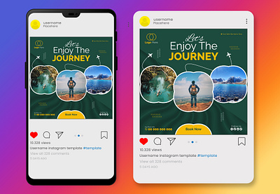 SOCIAL MEDIA DESIGN travel banner