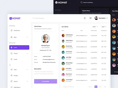 HOMAT - Lead Generation Saas Dashboard analytics analytics design conversion tracking dashboard ui ux lead generation dashboard lead generation design lead generation ui ux lead management lead nurturing lead scoring pipeline optimization prospect tracking saas ui saas ui ux saas ux sales analytics sales performance tracking sales pipeline tracking software ui