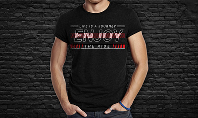 Enjoy the ride t-shirt design. design enjoy ride shirt t shirt t shirt design tee vector