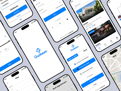 "Apartment Rent or Sale UI/UX Design"