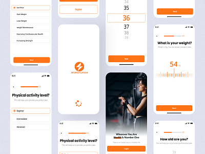 Sportlycation UIUX Design