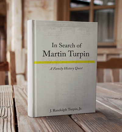 Book Cover - In Search of Martin Turpin (2016)