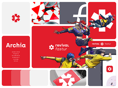 RevivaL Fastur, Logo Design branding design esports gaming graphic design icon identity logo mark symbol