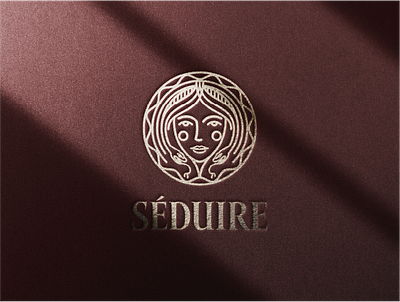 SEDUIRE branding design fashion geometric graphic design logo medusa seduire style typography vector women