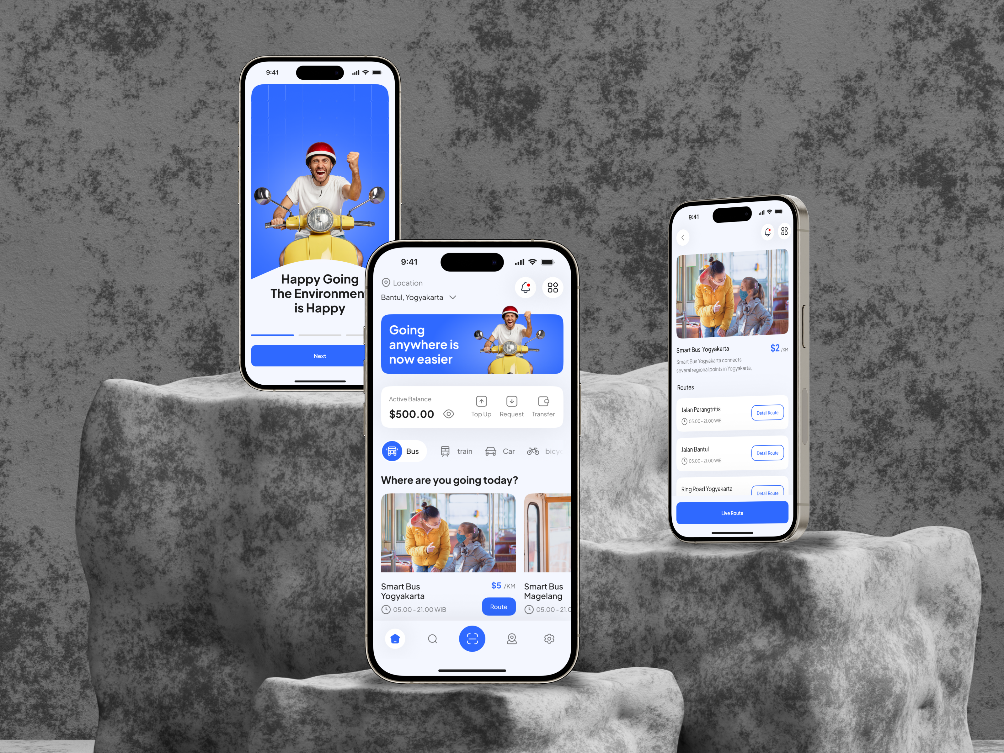 Example of Custom Mobile App UI Design (10 Screens)