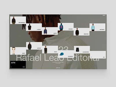Catalog minimal web concept of the Arte online store catalog design minimal typogaphy ui ui ux design web deisgn
