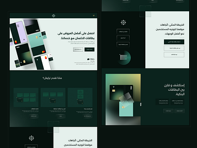 Fintech Startups Landing Page ( saudi arabian )