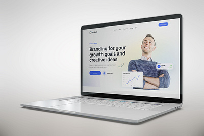 Creative Digital Agency Theme illustration typography ux