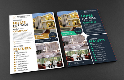 Real Estate Flyer Design graphic design