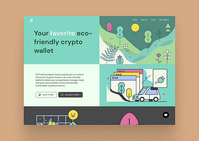 C3 — Eco-friendly crypto investing crypto