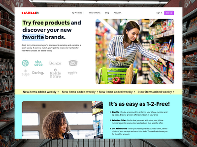 Cashback — a shopping rebate platform