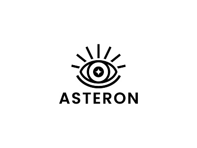 Asteron (Client Work) branding, brand identity design abstract logo agency logo brand design brand identity branding geometric logo graphic design logo logo design logo designer logo mark logo mark symbol mark minimalist logo modern logo symbol technology logo video agency logo web logo