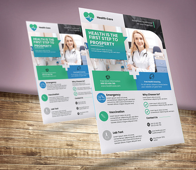 Medical Flyer Design graphic design