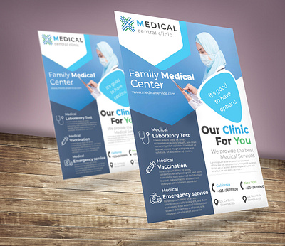 Medical Flyer Design graphic design