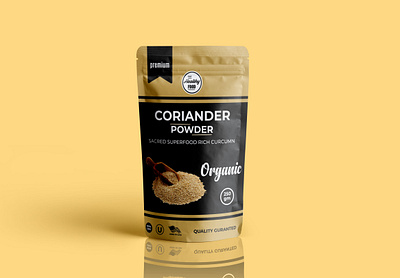 Pouch Design And Packaging Design corianderpowder label labeldesign mockup packaging packagingdesign packaginglabeldesign pouch pouch bag pouch bag design pouch packaging pouchlabel pouchlabeldesign product product label design product packaging productlabel
