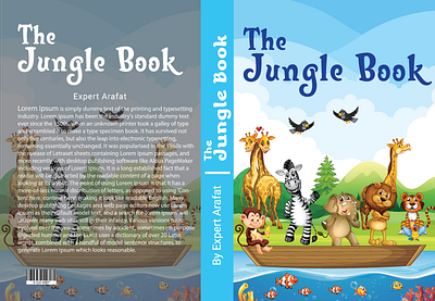 I will create awesome children story book illustrations book cover book design children illustration kids