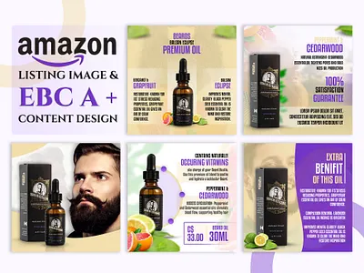 Amazon product listing image, Ebc a+ content design a contect amazon ebc amazon ebc a content banner beards amazon product listing beards listing branding design graphic design illustration image instagram banner listing image oil listing image product listing social media banner typrograpy ui web banner wordpress website